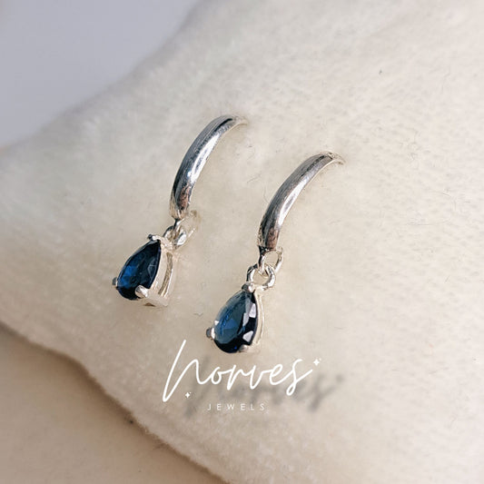 Pendientes Baisse (azul)